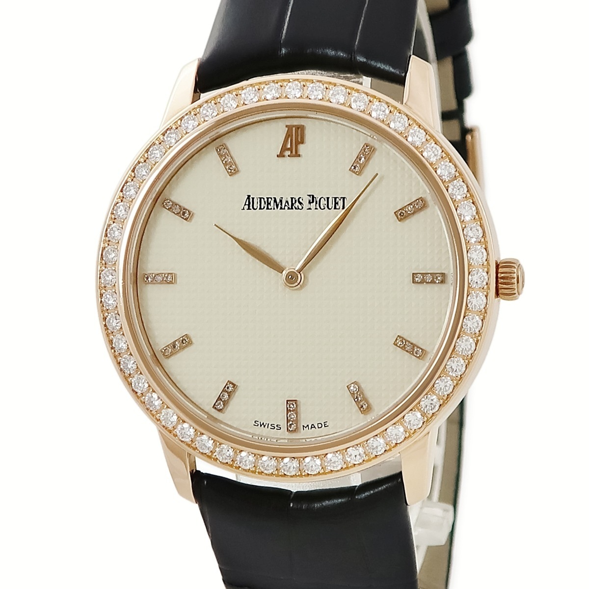 クラシック クルドパリ 15164OR.ZZ.A088CR.01 手巻き メンズ K18RG無垢 純正ダイヤ アイボリー 3年保証