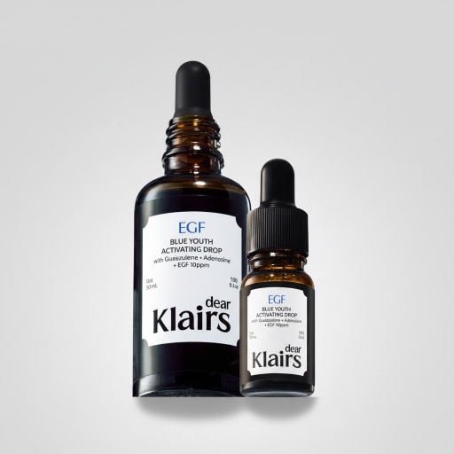 CLARE’S EGF ブルードロップ 50ml セット企画（10ml＋鎮静クリーム 3g＋トラブル跡クリーム 3g）