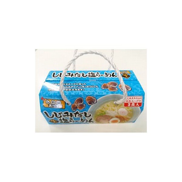 森田製菓 しじみだし塩ラーメン 420g 24コ入り (4967350905149)
