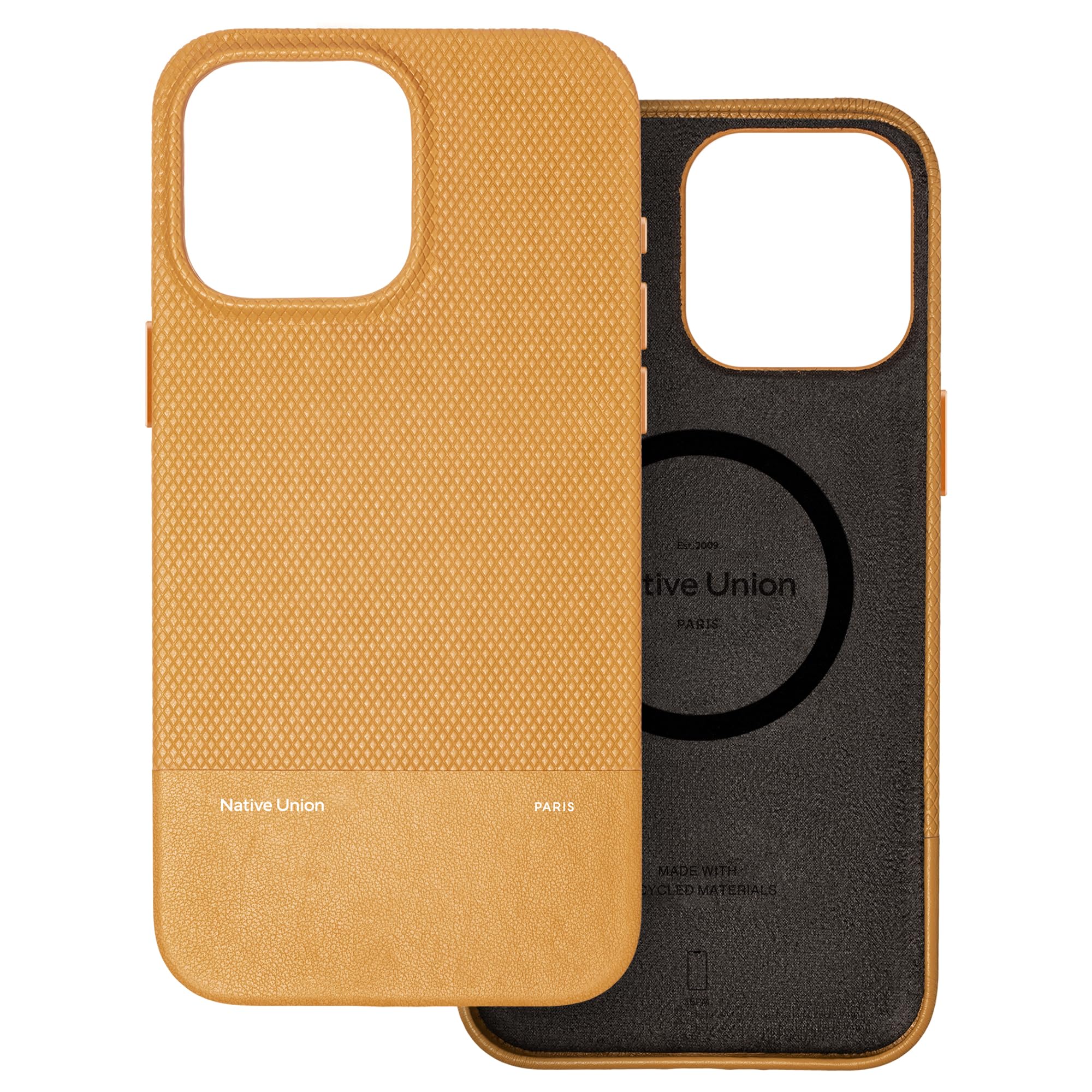 (Re)Classic Case 3.0 内蔵マグネット付きMagSafe対応 耐久性とリサイクル素材 テクスチャーデザイン