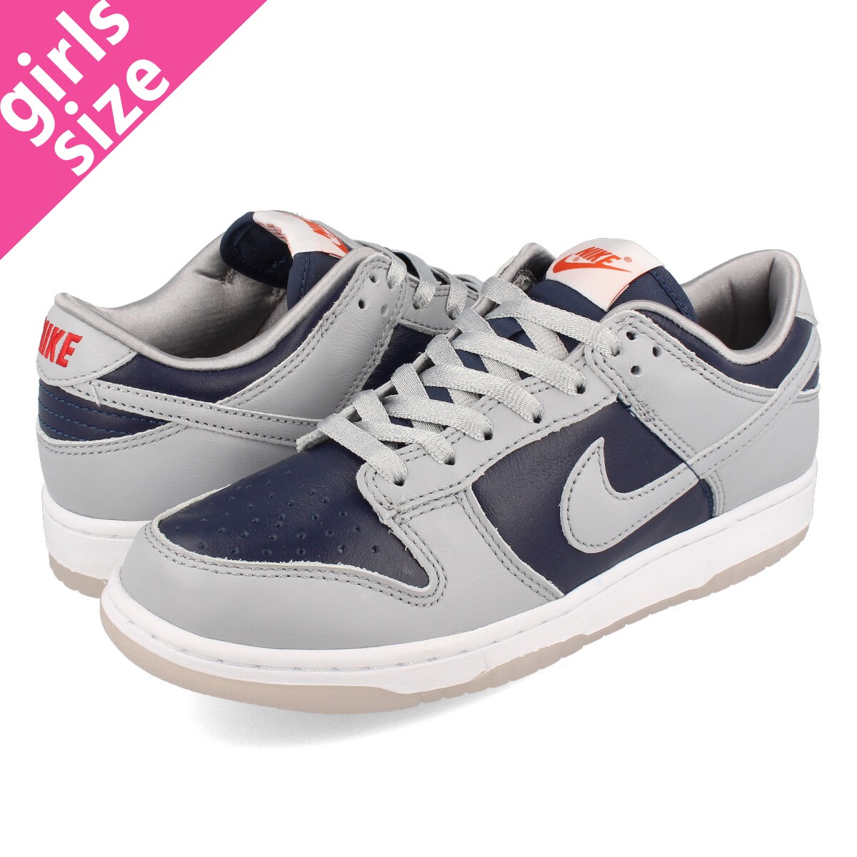 WMNS DUNK LOW SP COLLEGE NAVY/WOLF GREY/UNIVERSITY RED