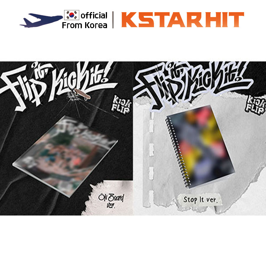 (2種セット/JYPSHOP 特典/ PHOTOBOOK ver.) KickFlip - Flip it Kick it (1stミニアルバム)