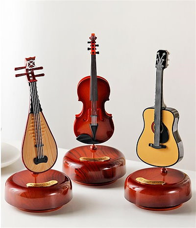 Qoo10] オンリーワントゥーユー INSスタイル オルゴール サックス造形