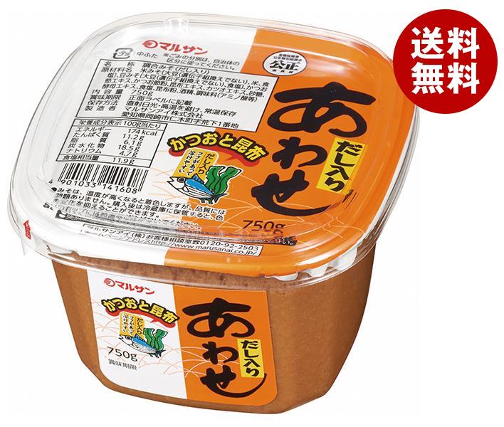 マルサンアイ だし入り あわせ 750g＊8個入＊(2ケース)