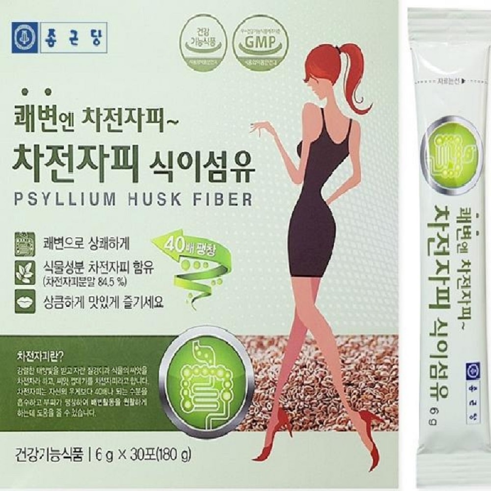 韓国-K MEAL-排便活動 快便 チョングンダン社には電子皮 食物繊維 30包(1BOX)-K FOOD