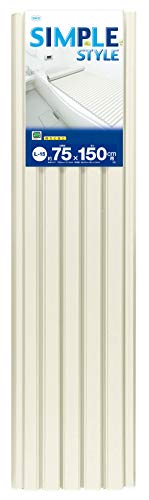 オーエ ポリプロ 風呂ふた アイボリー 幅75*長さ150cm シンプルスタイル 軽量 防カビ加工