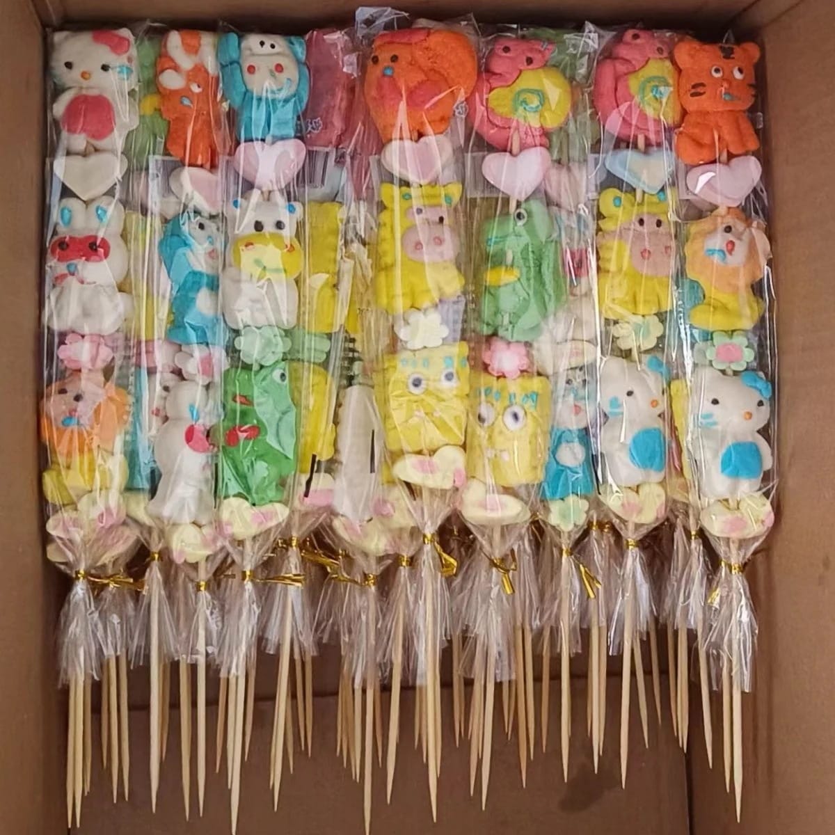 【2枚購入で 3oo円OFF！】漫画頭マシュマロ串フルボックス