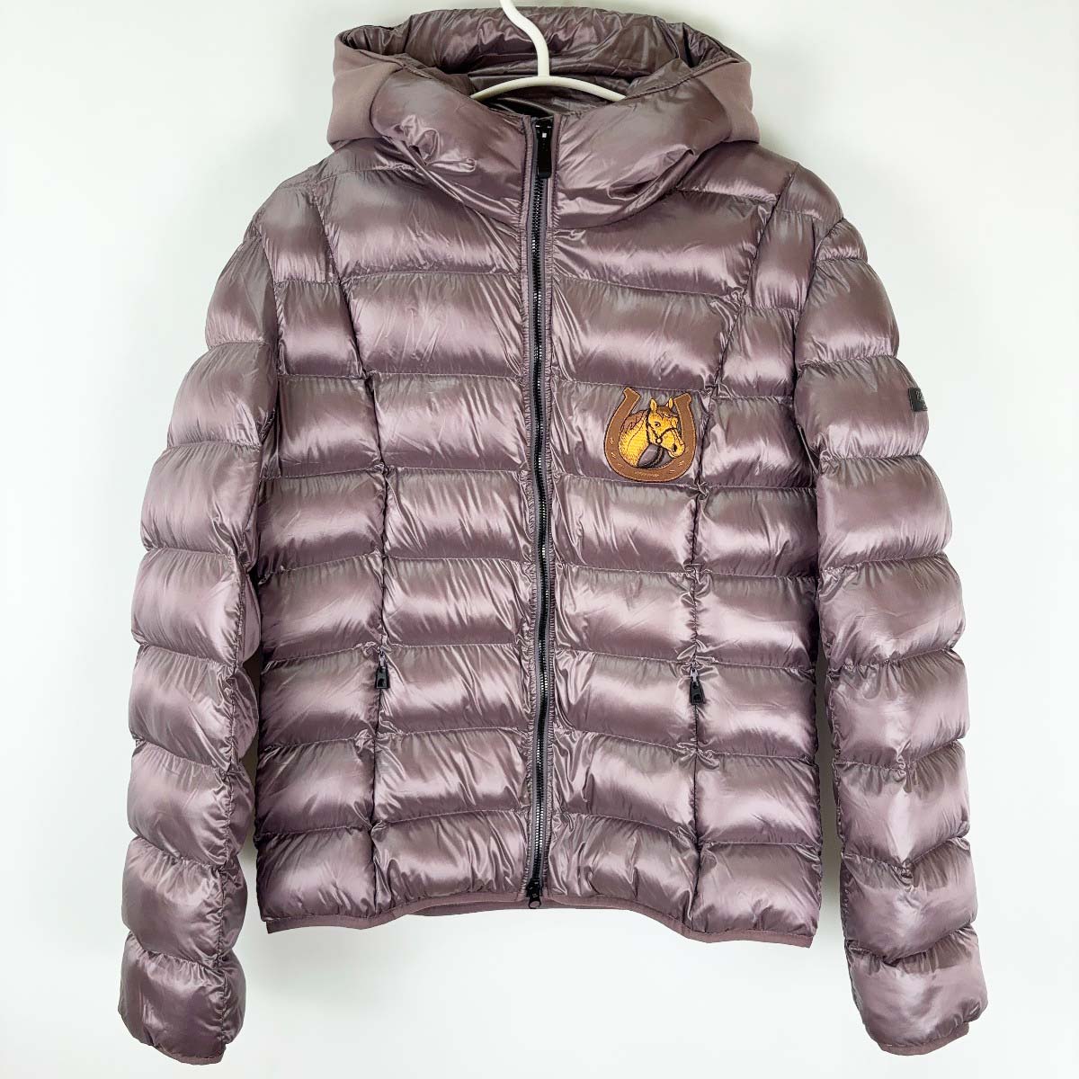 【中古】ピカー SURI キルティングジャケット I44 パープルグレー レディース PIKEUR 乗馬 馬術