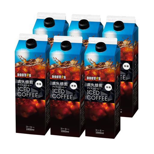 ドトールコーヒー ギフト LC-155 アイスコーヒー(無糖) 1000ml×6本 5,443円