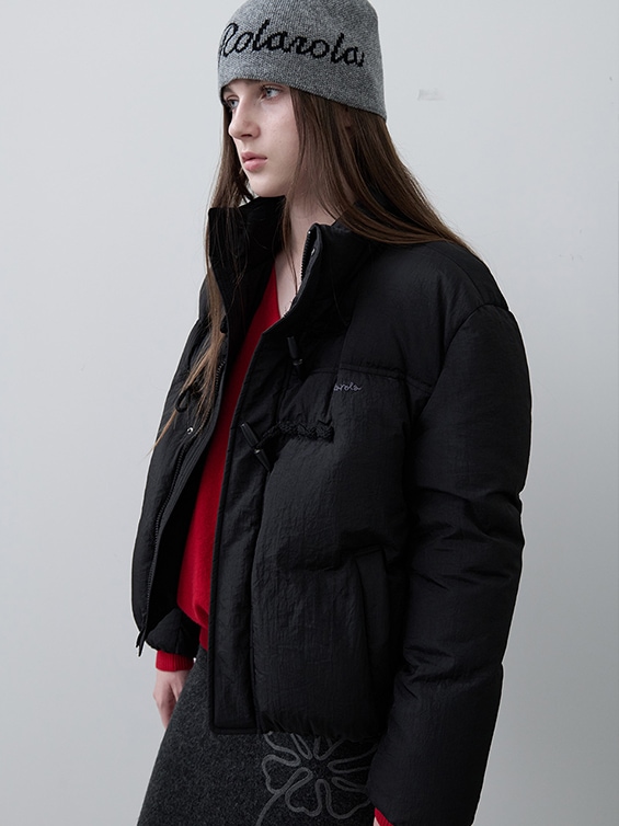 DUFFLE SHORT PADDING BLACK