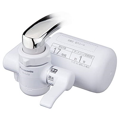 他サイト： パナソニック 浄水器 蛇口直結型 ホワイト TK-CJ12-Wの商品画像