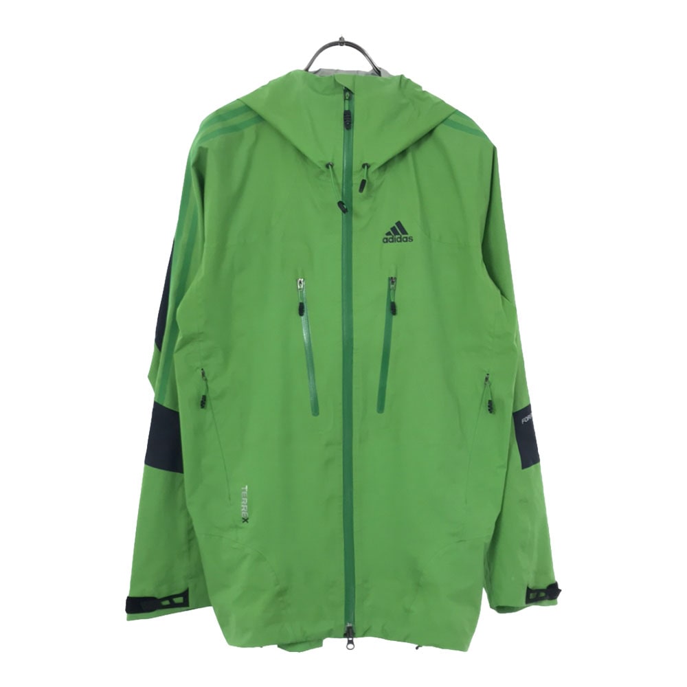 ナイロンジャケット M グリーン フード メンズ