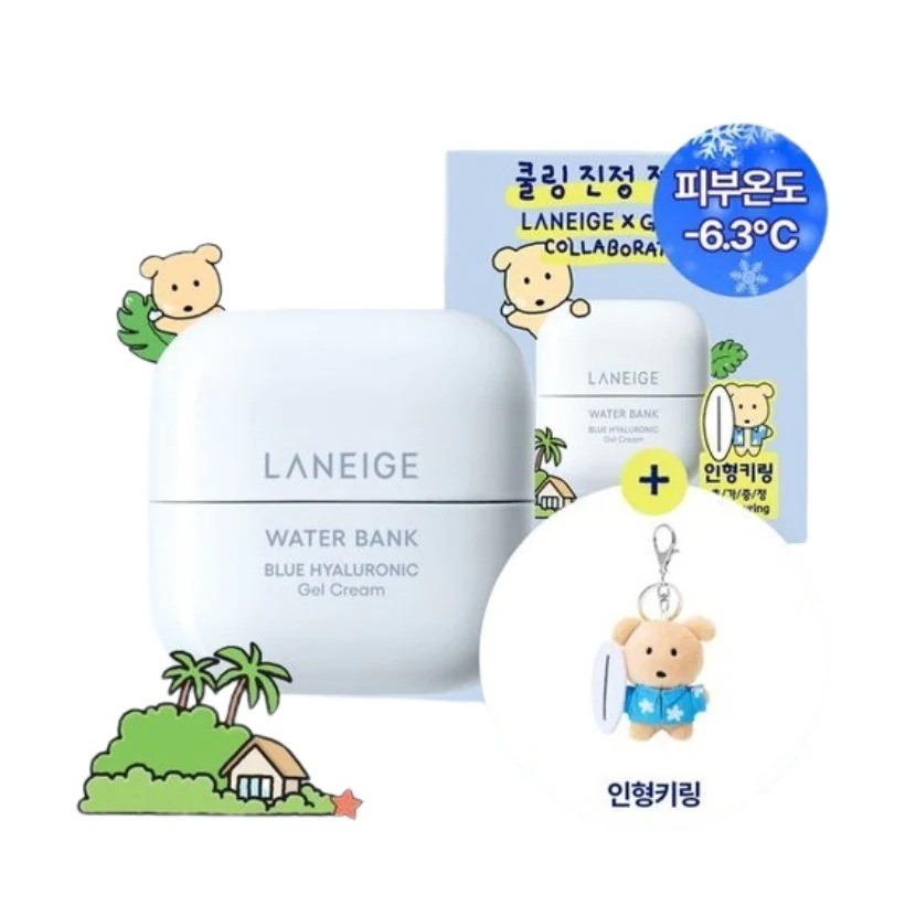 [25SS/New]ウォーターバンク ジェルクリーム 45ml (+黒子人形キーリング) #クーリング鎮静クリーム 4,607円