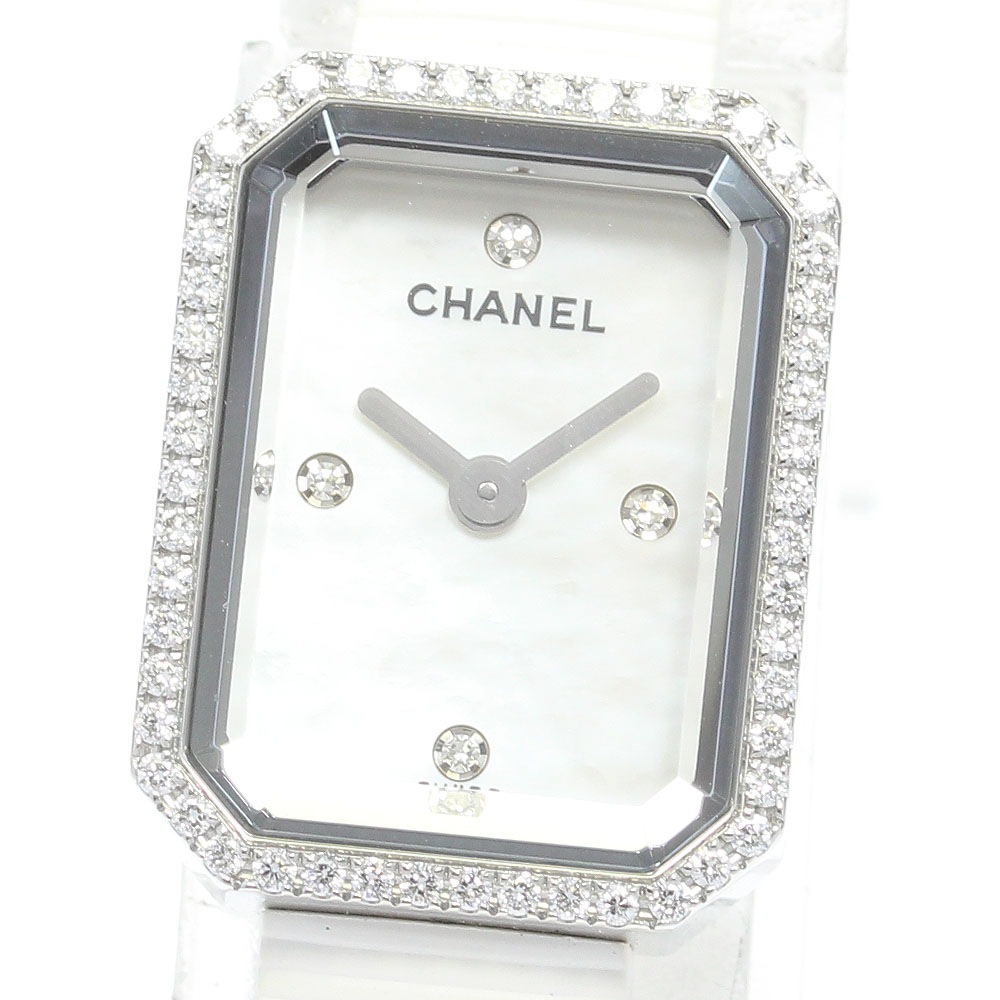 シャネル CHANEL H2433 プルミエール ダイヤベゼル クォーツ レディース _843940【中古】