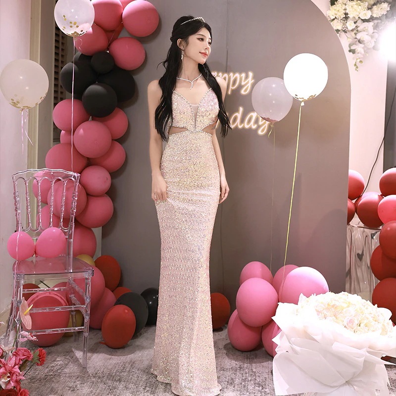 イブニングドレス 気質 ガウン 乾杯 ウェディングドレス ガウン フレンチスタイル オートクル バースデードレス 婚約ドレス