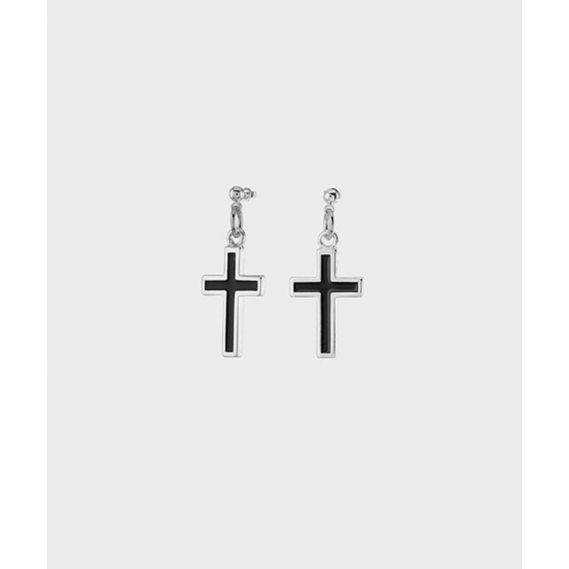 [ハソンウン着用]EPOXY CROSS EAR/韓国ファッション/韓国ファッションスタイル/韓国ストリートファッション/SNSで人気/韓国の人気ブランド 5,518円