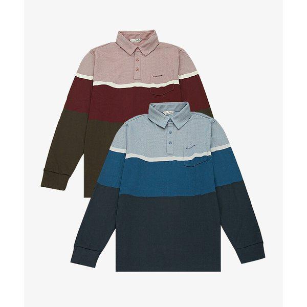 コットン糸ストライプ襟付きTシャツ CDAAATS3451 7,282円