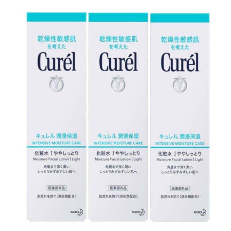 3個セット 花王Kao 潤浸保湿 化粧水 本体 150mL I ややしっとり