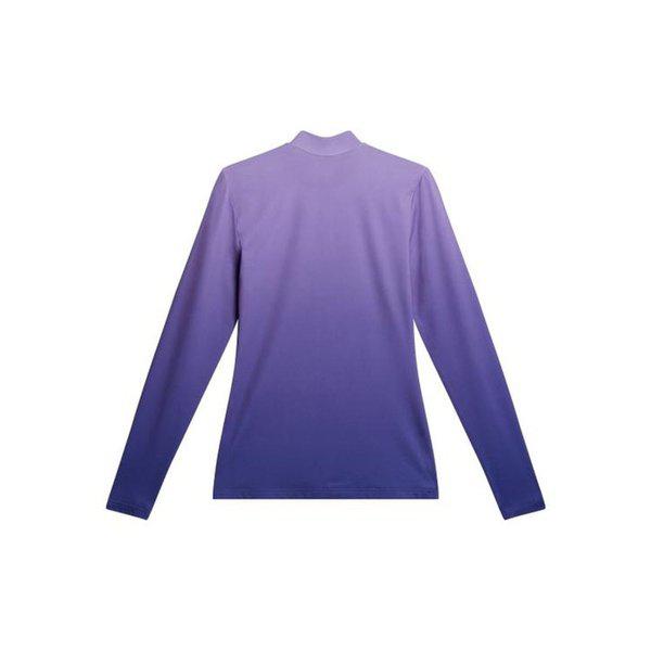 25SS トレーニング Tシャツ GWJT12640Q291 SPECTRUM FADE DEEP WISTERIA L DOM