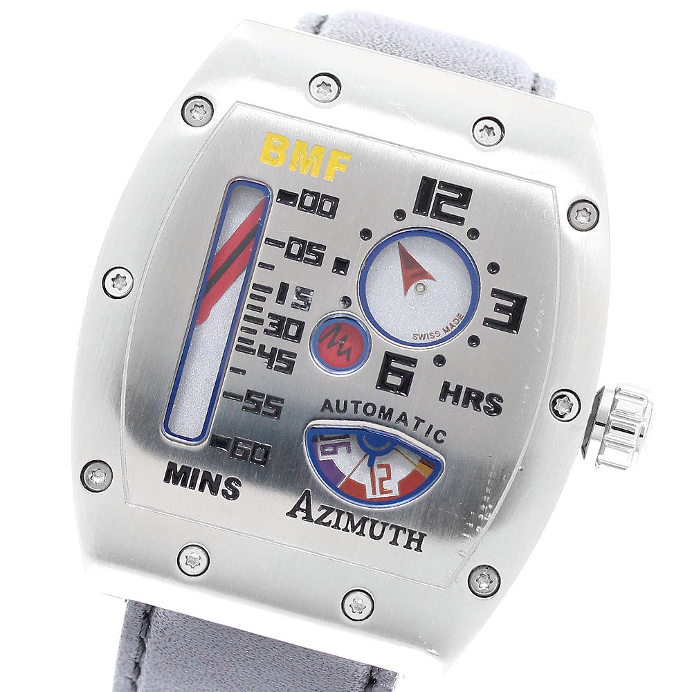 アジムート AZIMUTH AM1MGBSR メカ1BMF レトログラード 自動巻き メンズ _949589【中古】