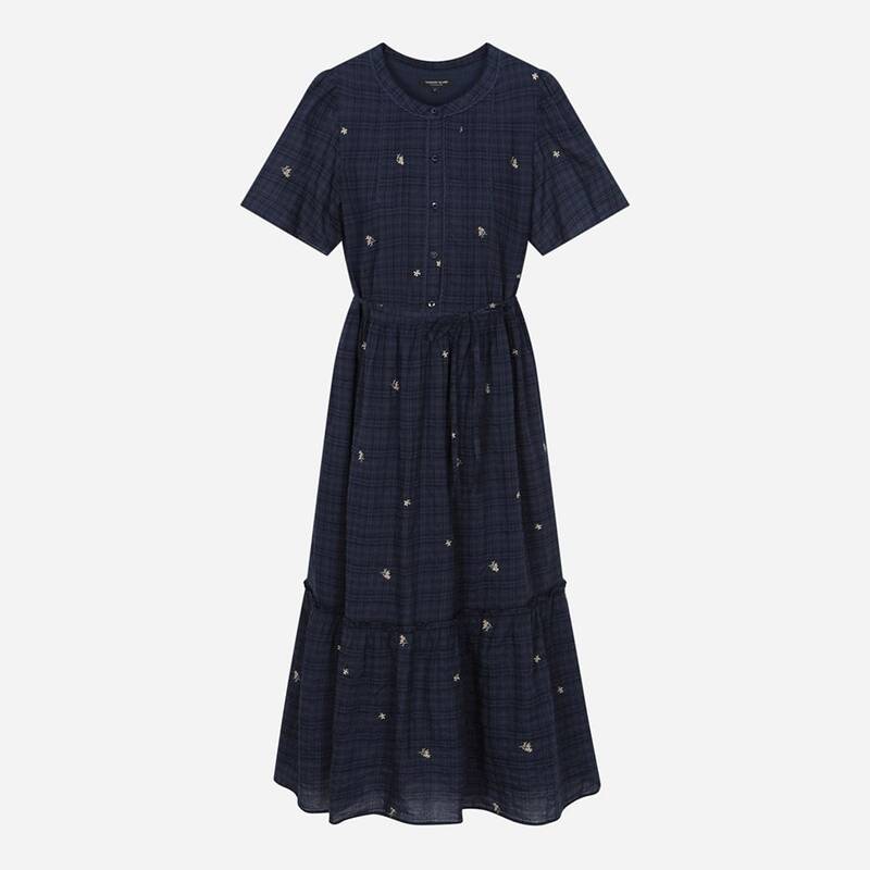[レディース]フラワー刺繍ワンピース(T264MOP254W)