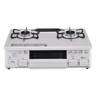 Qoo10] パロマ ガスコンロ プロパンガス 2口 右強火力 : キッチン家電