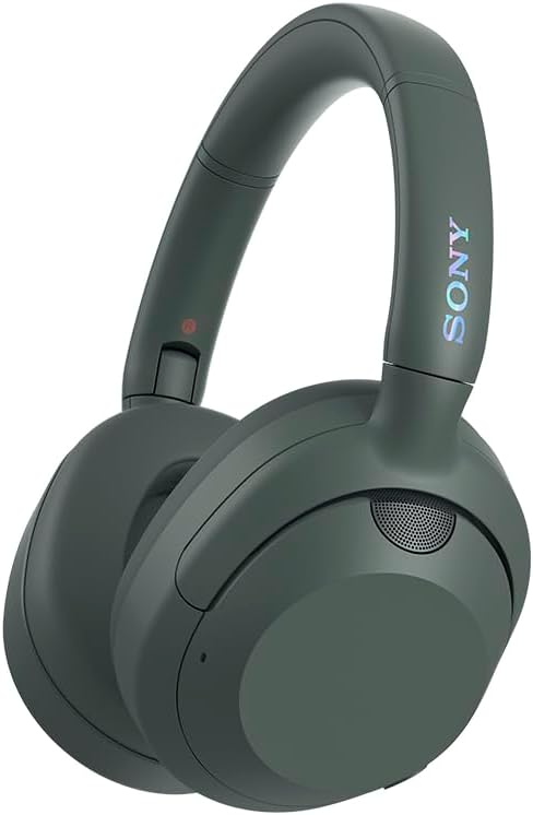 ソニー WH-ULT900N ワイヤレスノイズキャンセリングステレオヘッドホン / ULT WEAR / パワフルな低音 / Alexa対応 / 通話性能向上 / 快適な装着感 / フォレストグレー