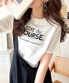 sustaina+ 無地 半袖 プリント 刺繍 Tシャツ・カットソー [5タイプ]