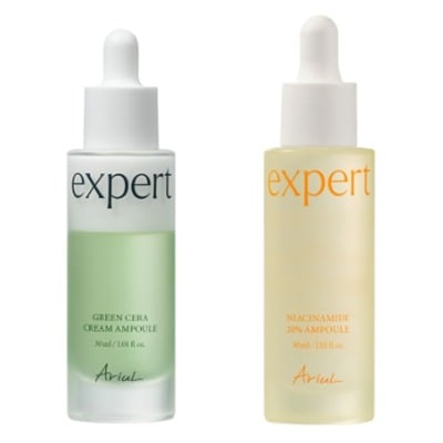[2種セット] ナイアシンアミド20％アンプル 30ml + グリーンセラクリームアンプル 30ml