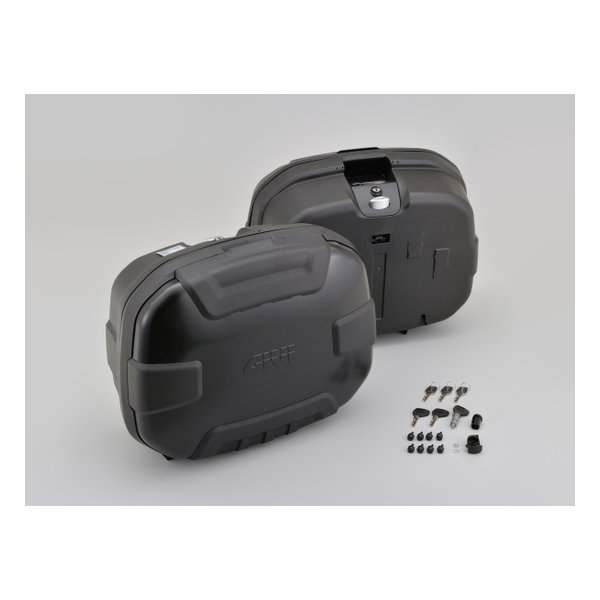 ト ップ/サイドケース兼用 TREKKER2シリーズ ストップランプ無 2個セット ブラック 18953