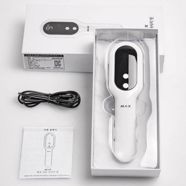 RGL972R5クールショップ 振動マッサージビット 光波ケア ヘア頭皮マッサージ器