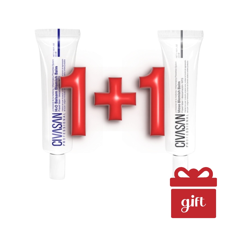 【1+1セット】バルサム BBクリーム 35ml +メゾ BBクリーム 35mlブレミッシュバーム H2O Balsam Blemish Balm + Meso Blemish Balm
