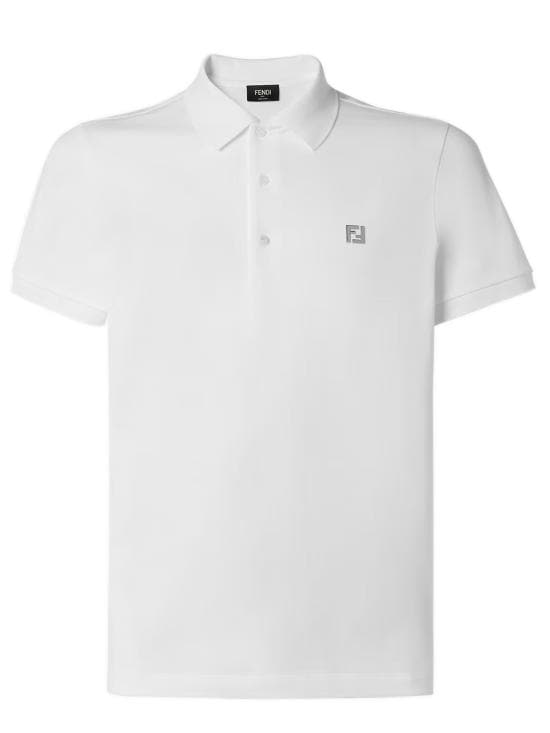 FENDI Men Polo Shirts FY0985AUA5 F0QA0 White