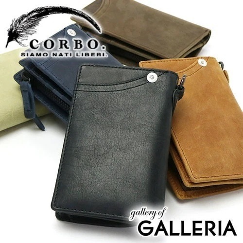 コルボ CORBO 財布 コルボ 財布 二つ折り財布 メンズ 革 corbo. CLAY works HORSE 8JF-9979