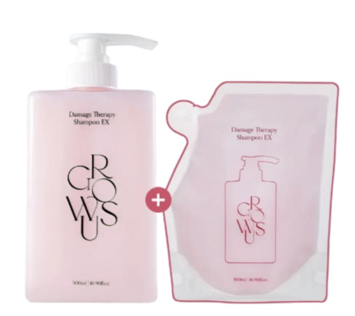 ダメージセラピー シャンプー EX 本体500ml ＋ 詰め替え500ml, 1セット