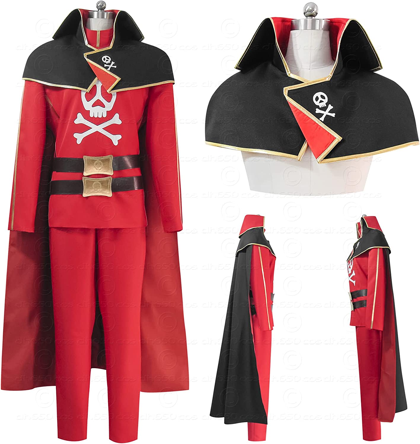 銀河鉄道999ハリーロック 船長 コスプレ衣装