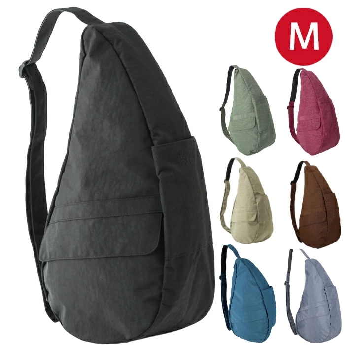アメリバッグ ナイロン ボディバッグ ヘルシーバックバッグ M AmeriBag ヘルシーバック ボディバッグ ショルダー アメリバッグ 軽量 収納 ポケット ショルダーバッグ 肩に優しい バッグ 旅