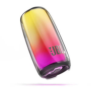 J B L　ポータブルスピーカー ブラック Bluetooth対応　JBLPULSE5BLK USB C充電/IP67防塵防水/マルチカラーLED搭載/同軸2wayスピーカ