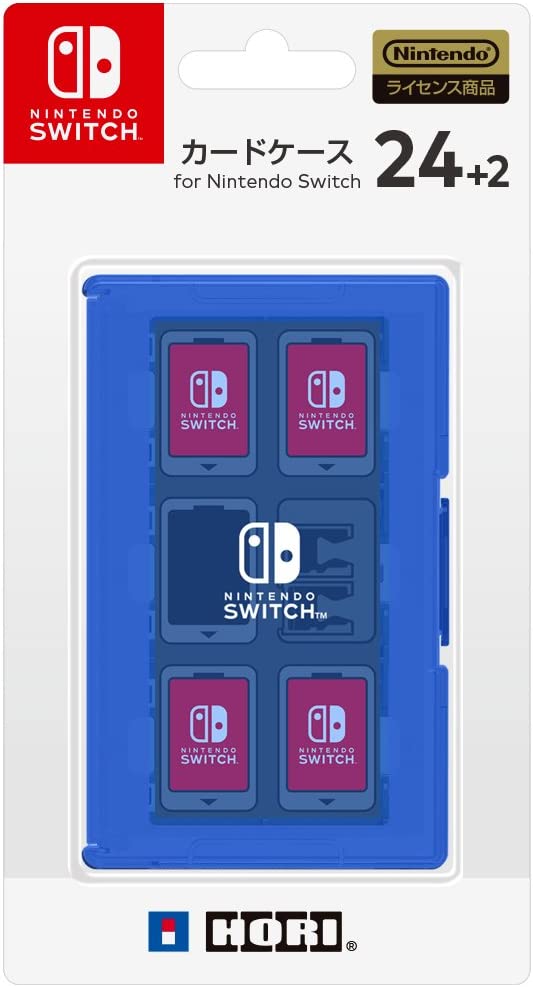 【Nintendo Switch対応】カードケース24+2 for Nintendo Switch ブルー
