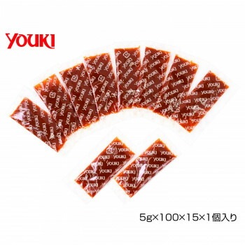 YOUKI ユウキ食品 四川豆板醤（小袋詰） 5gx100x15x1個入り 213110