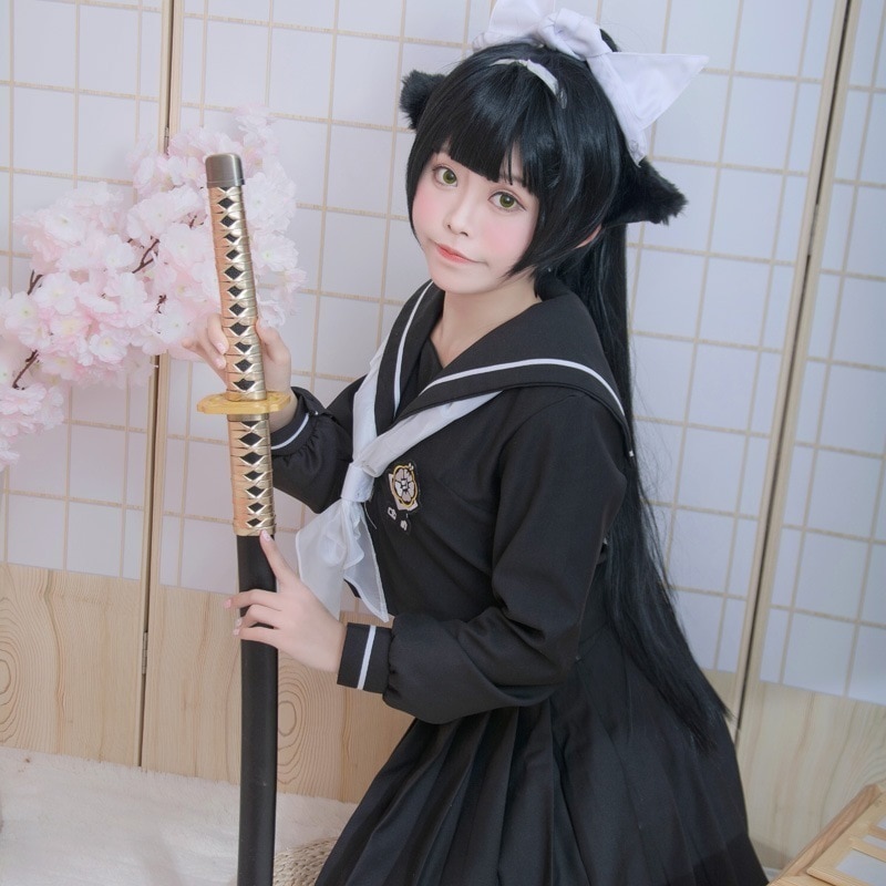 セーラー服碧藍航路コスプレ衣装女艦娘戦艦jk制服高雄マスチフ