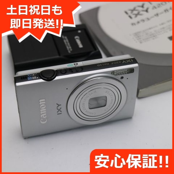 超美品 IXY 420F シルバー デジカメ Canon 58