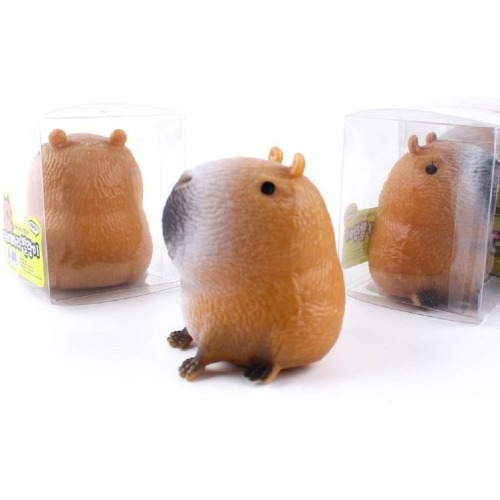 カピバラ杖×12個面白い肌触り遊びおもちゃおもちゃ団体誕生日こどもの日クリスマスプレゼント