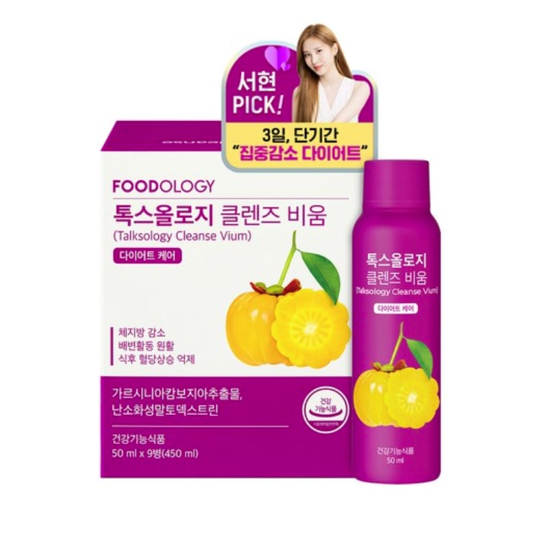 少女時代ソヒョンPICK！ [フードオロジー] トックスオロジー クレンズ空け短期ダイエットケア 50ml*9本