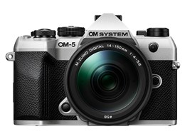 OMデジタルソリューションズ OM SYSTEM OM-5 Mark II 14-150mm II レンズキット [シルバー]