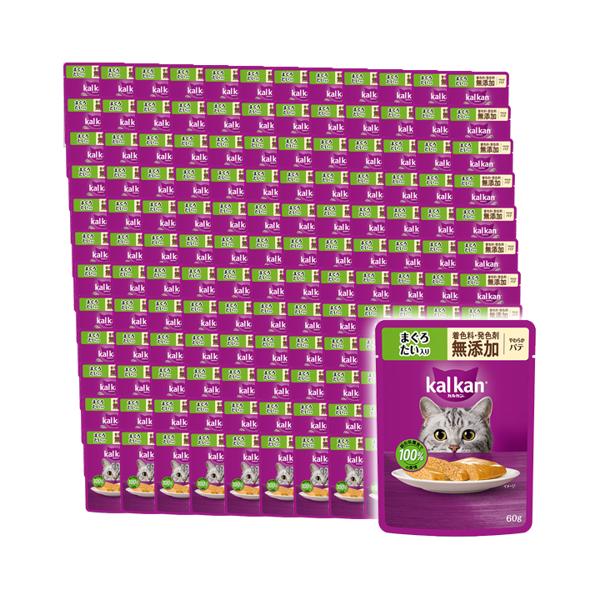 120個セット カルカン パウチ やわらかパテ まぐろ たい入り 着色料・発色剤 無添加