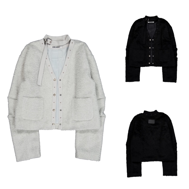 【SETUPEXE】 25FW SHORT CHOKER JACKET : 2COLORS