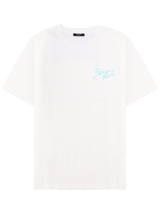 BALMAIN Men T-Shirts GH1EG000BD40 GXF White