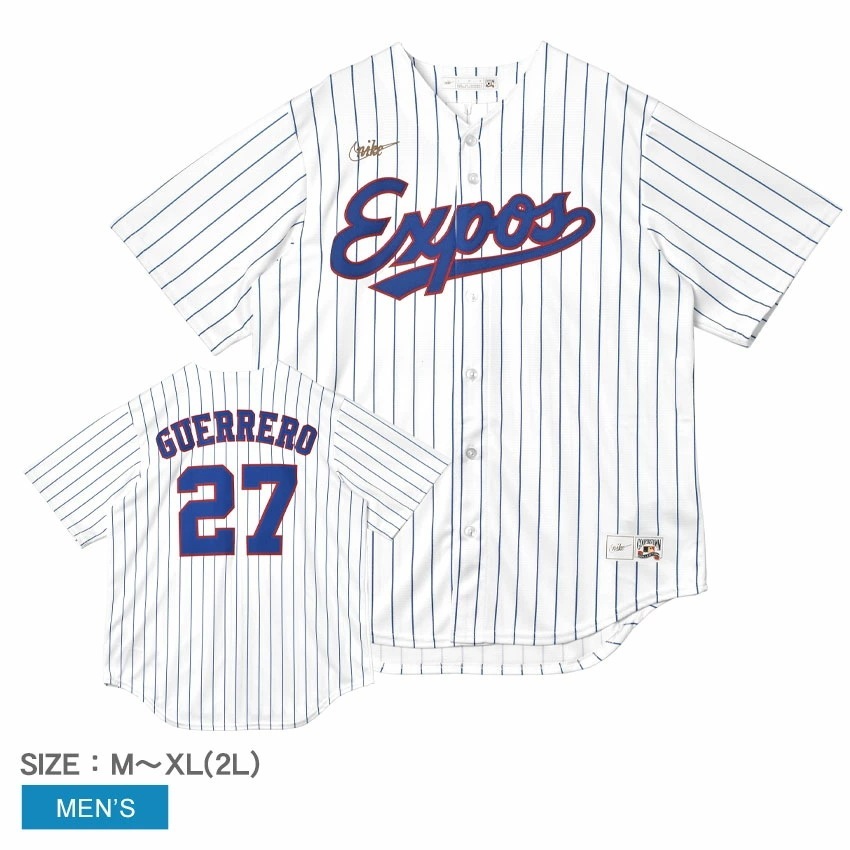 OFFICIAL COOPERSTOWN NN SHORT SLEEVE JERSEY C267-MEXP メンズ ブラディミールゲレーロ モントリオールエクスポズ MLB メジャーリーグ
