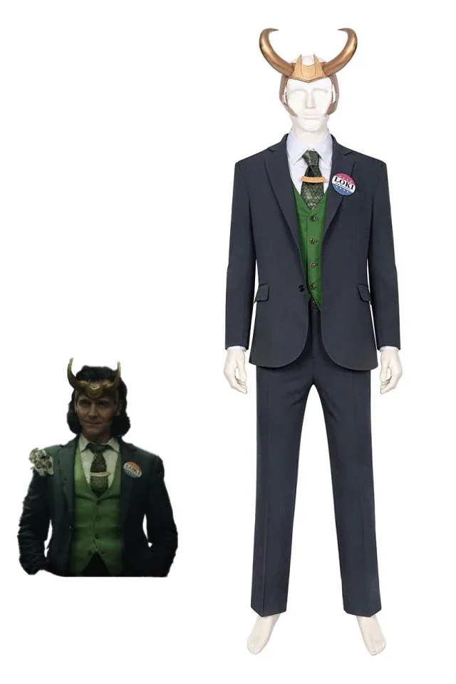 新タイプ追加 激安販売 ロキ 2026ドラマ ロキ コスチューム cosplay [4664]